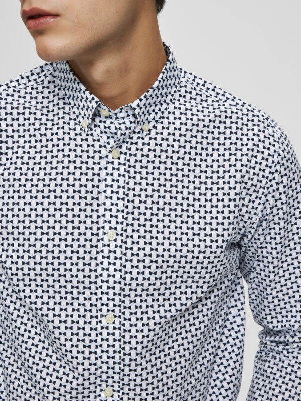 SELECTED BOWTIE PRINT SHIRT - Image 2