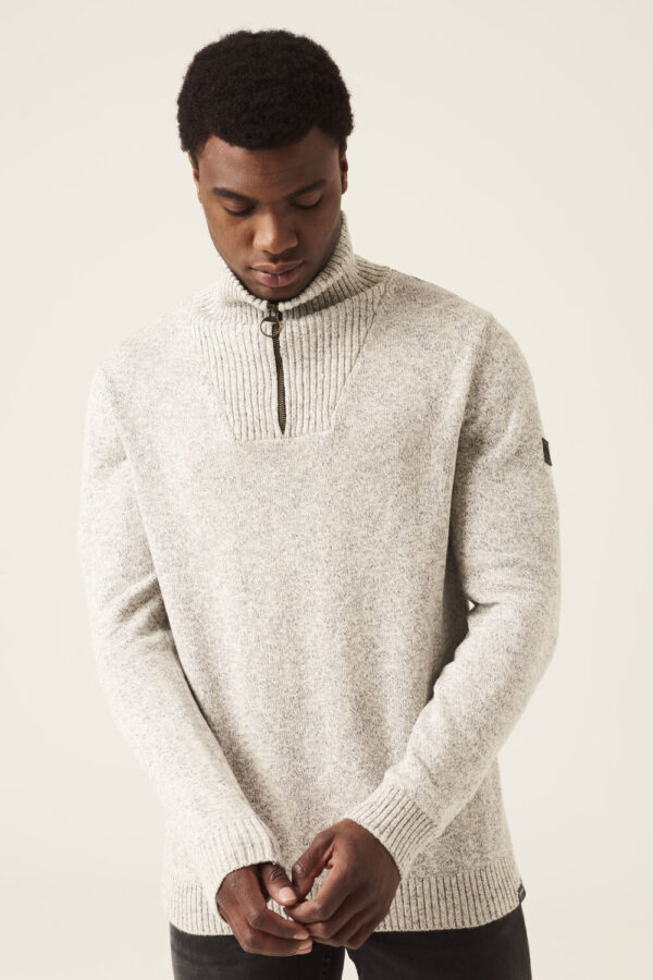 GARCIA HEAVY QUARTER ZIP SWEATER